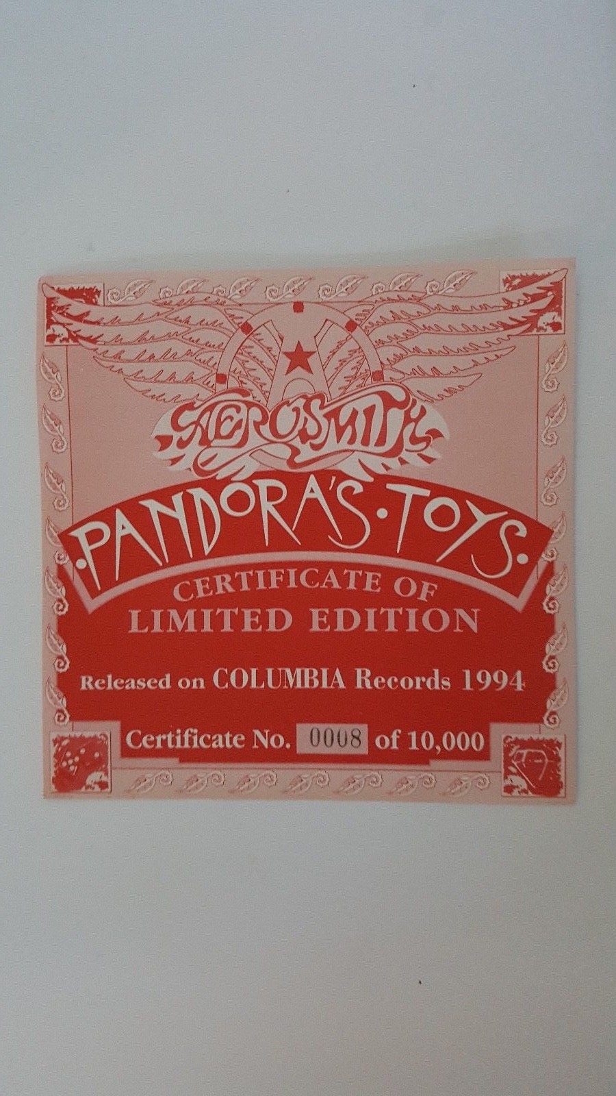 AEROSMITH PANDORA'S TOYS LIMITED EDITION BOX #8