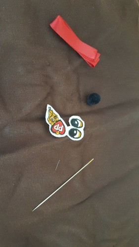 Vintage 1985 Millcraft Brown Pound Puppies Newborns Sewing Kit  COMPLETE Tonka