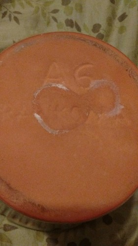 Frankoma pottery  A6 PrairIe Green Flared Fluted Ribbed 4.5