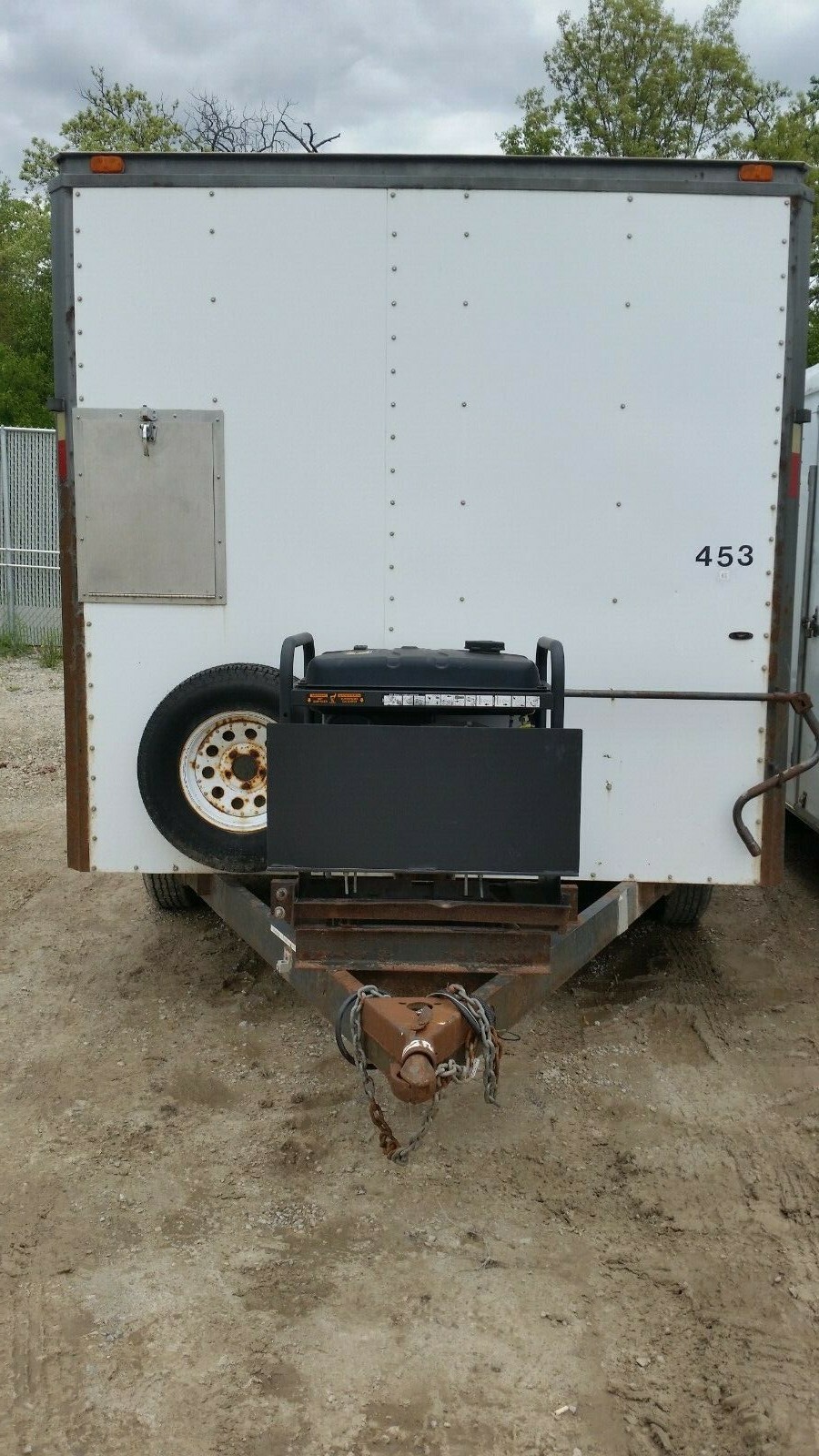 fiber optical splicing trailer