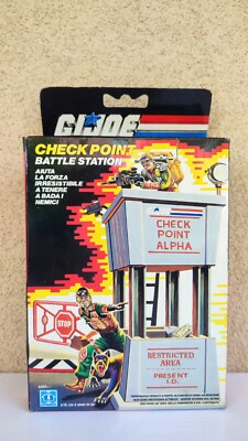 G.I. Joe Check Point Battle Station New Vintage Deadstock MISB GIJOE Hasbro EU