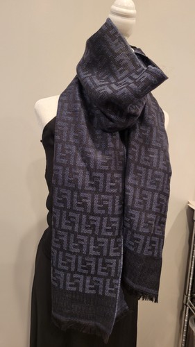 スカーフ Fendi Dark Purple Wool Shawl 184637b3c2e6b7ff43cc864626cbd5