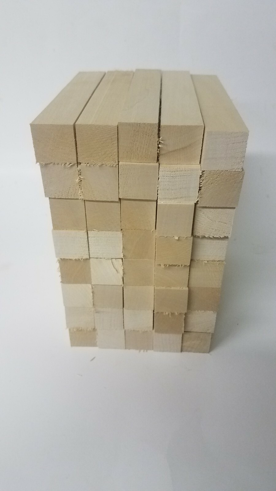 1" x 1" x 12"Basswood Carving Wood Blocks Craft Lumber *KILN DRIED* 40 pcs