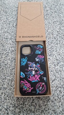 NEU: Rhinoshield iPhone 14 - League of Legends JINX ''Champion Character Art''