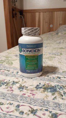 Bonexcin Bone Support Formula | Naturally Improve Bone Density 180 Tablets