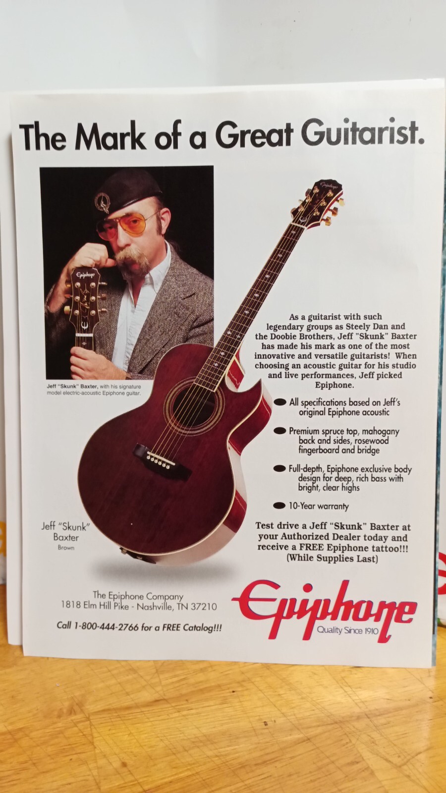 ギターepiphone Epiphone 150th Anniversary Zephyr DeLuxe Regent | Review