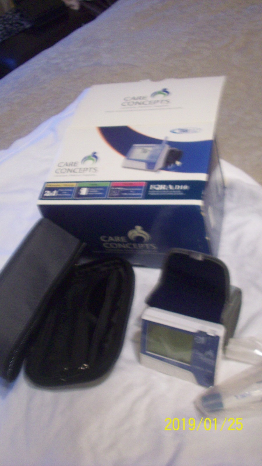 Fora D10 2-in-1 Blood Glucose Plus Blood Pressure Monitor System