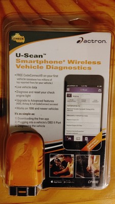 Actron CP9600 U-Scan OBD II & CAN Wireless Smart Phone Interface Scan