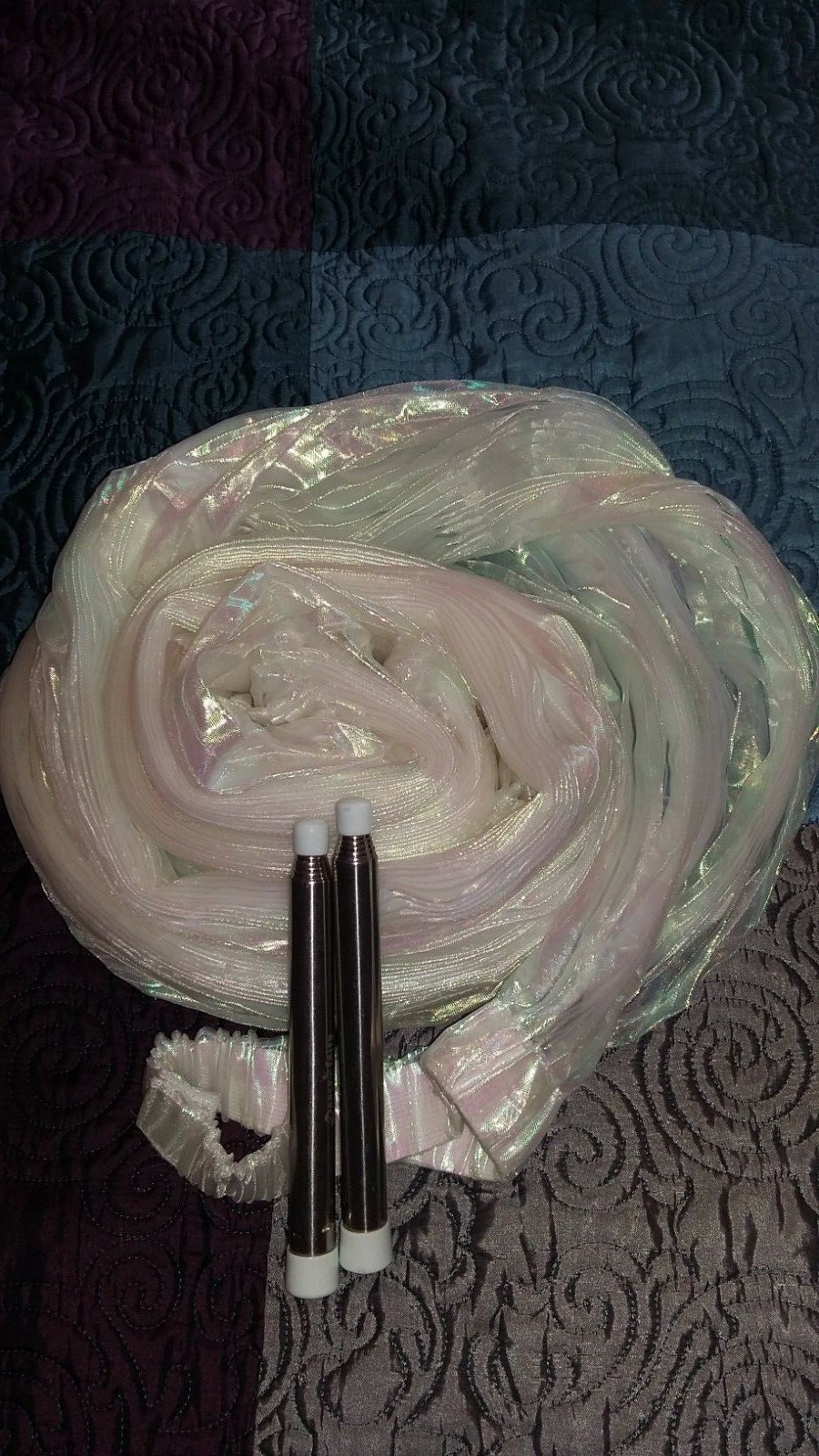 ISIS WINGS + sticks White Iridescent