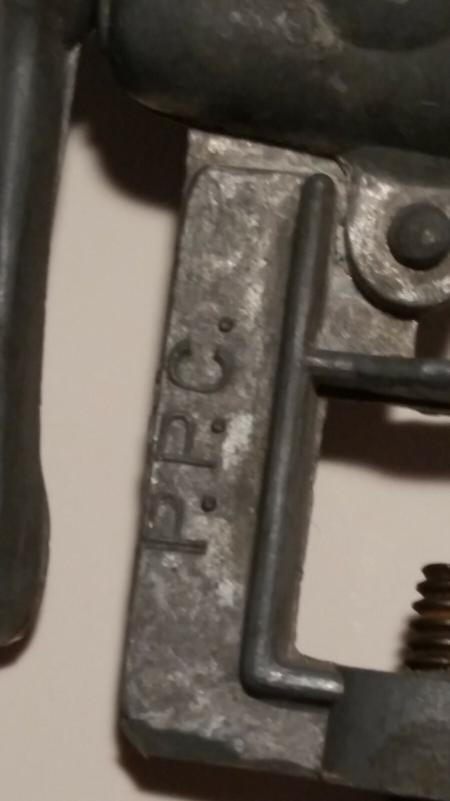 Die Cast Meat Grinder Miniature USA Made handle turns