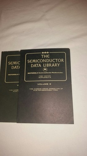 Set Of 5 Motorola Semiconductor Data Library Master Selection Guides