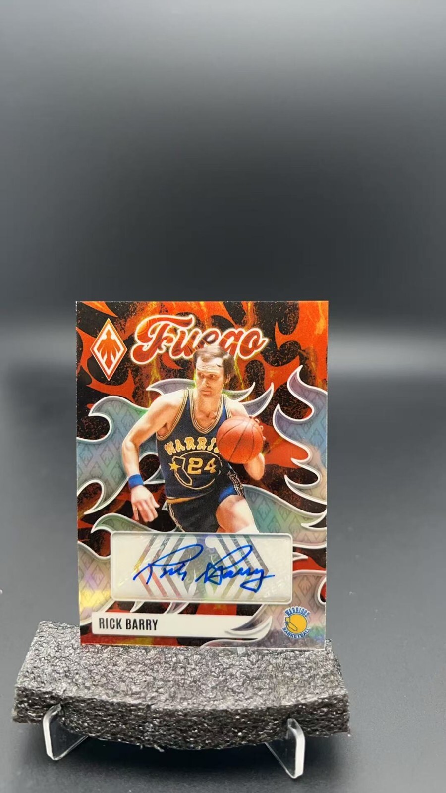 サイドキック ファルコン MR psa10 2023-24 Panini Phoenix Rick Barry Fuego Auto /99 Silver FA