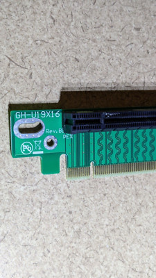 Startech GH-U19X16-EF PCI-E X16 TO X16 Riser Card For 1U Servers