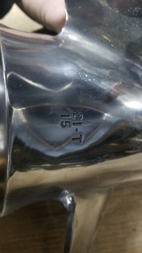 YAMAHA SALTWATER SERIES II STAINLESS 6CE-45972-20-00 21-T 15 - Picture 2 of 6