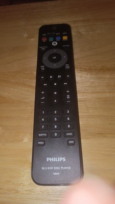 Phillips Blu Ray Disc Player Remote Control NB540 PARTS ONLY