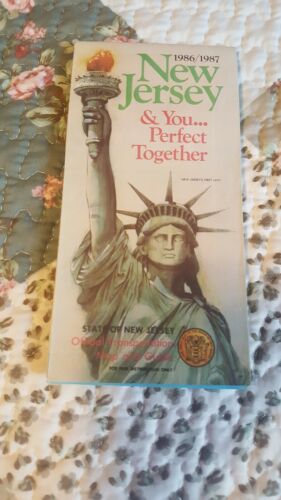 New Jersey & You...Perfect Together. Map - 1986/1987