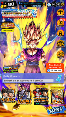 DB Legends -Ultra SSJ2 Gohan !! +14000 CC !!