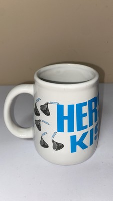 Hershey's Kisses White Large Coffee Mug with Logo Mini Hershey's Kissses Vintage