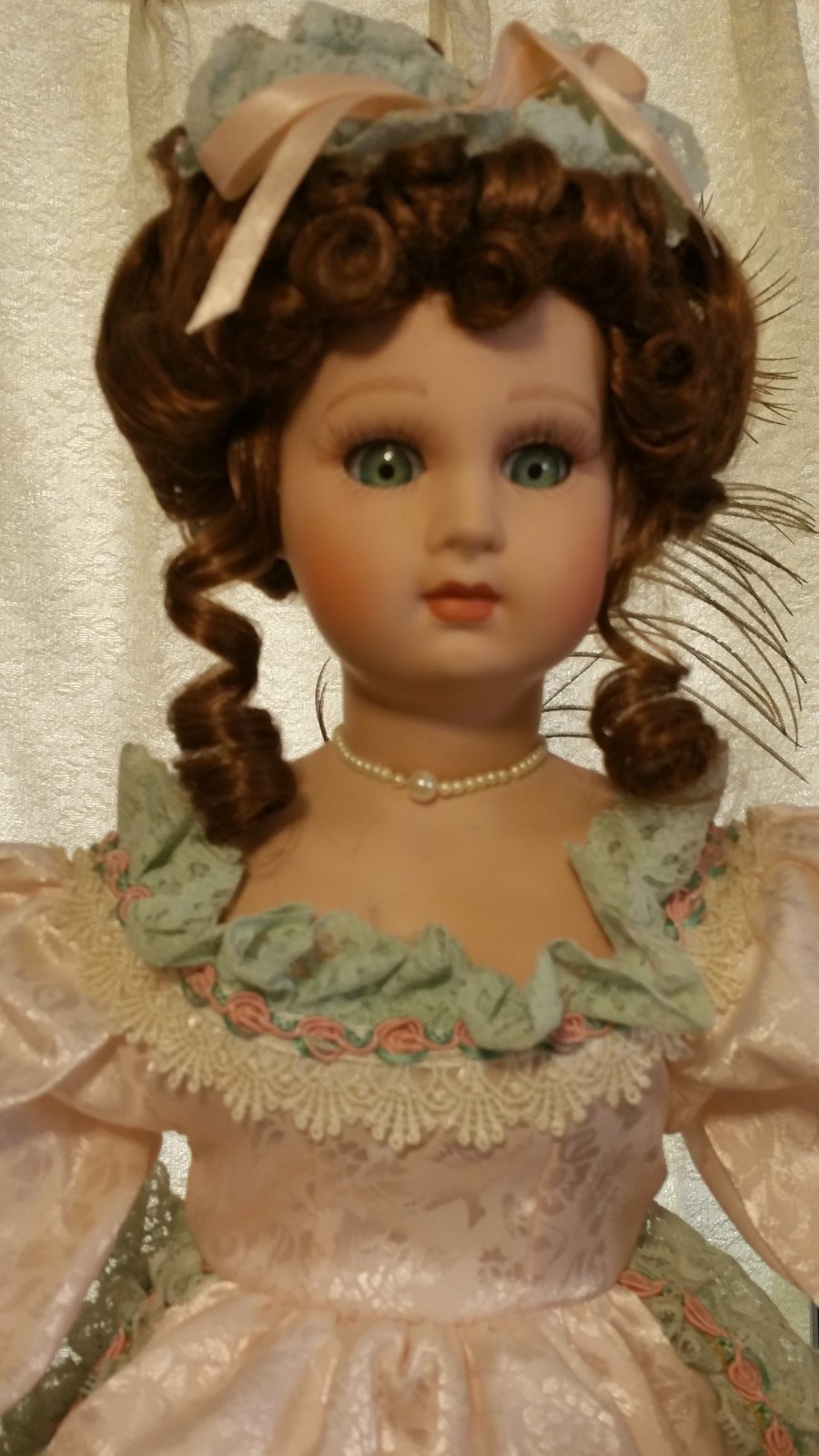 ELIZABETH PORCELAIN DOLL - NO BETSY -  BETSY IS MISSING         ESTATE  SALE