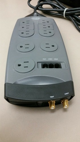 Belkin SurgeMaster Surge Protector with 9 Outlets. 8' Power Cord