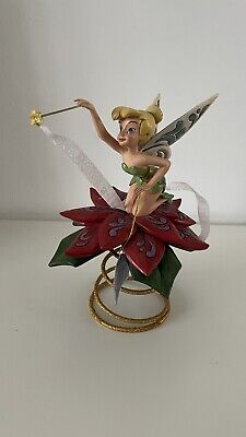 Very Rare Disney Traditions Tinkerbell A Touch Of Sparkle Christmas Tree Topper