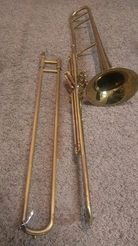 Olds Valve Trombone With Original Sales Reciept From 1967