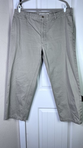 VTG LINCS DC Mens Selvage Khaki Pants 40x28 Selvedge Thick