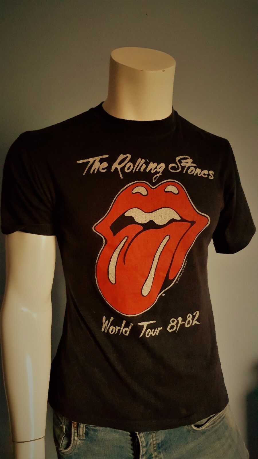 Vintage Rolling Stones shirt 1981-1982 original World Tour Vintage Rolling Stones shirt 1981-1982 original World Tour