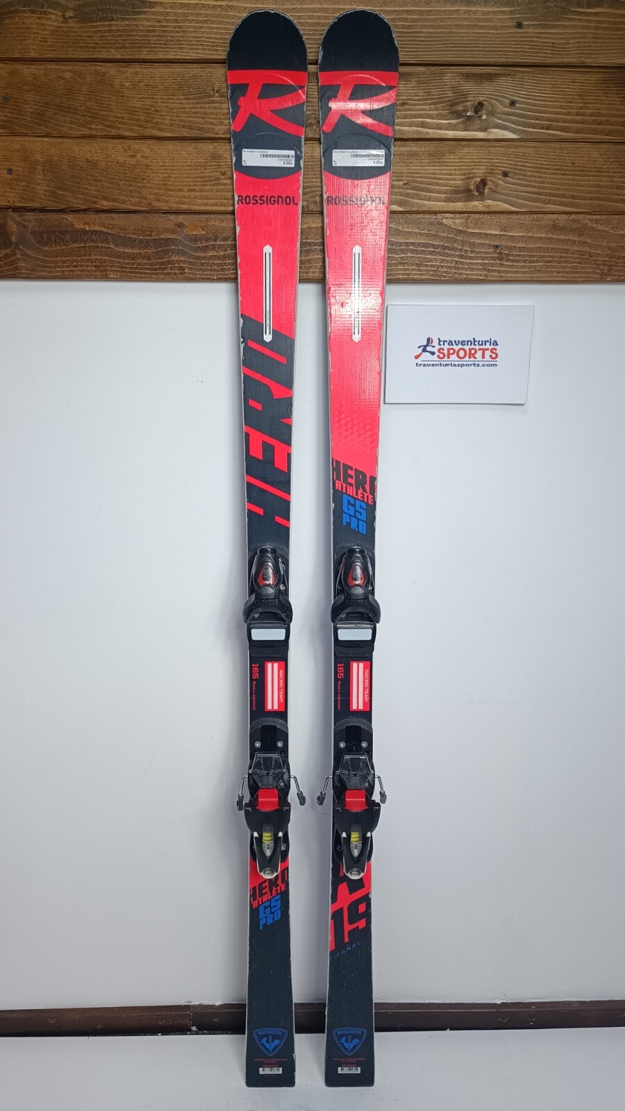 Rossignol Hero Athlete GS Pro 165cm Ski + Look 10 Bindings