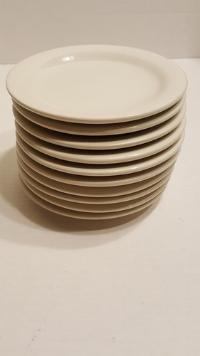 10 World Ultima China NR-5 7 Heavy Restaurant Style 5 1/2 Bread Plates