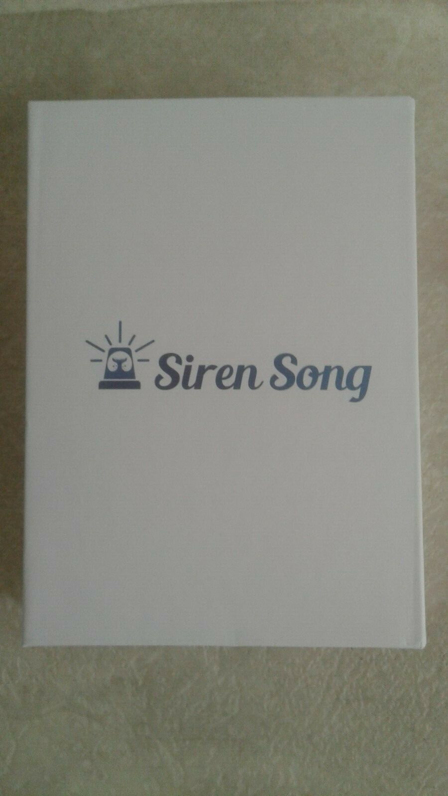 SIREN SONG  Personal Security Alarm Keychain White