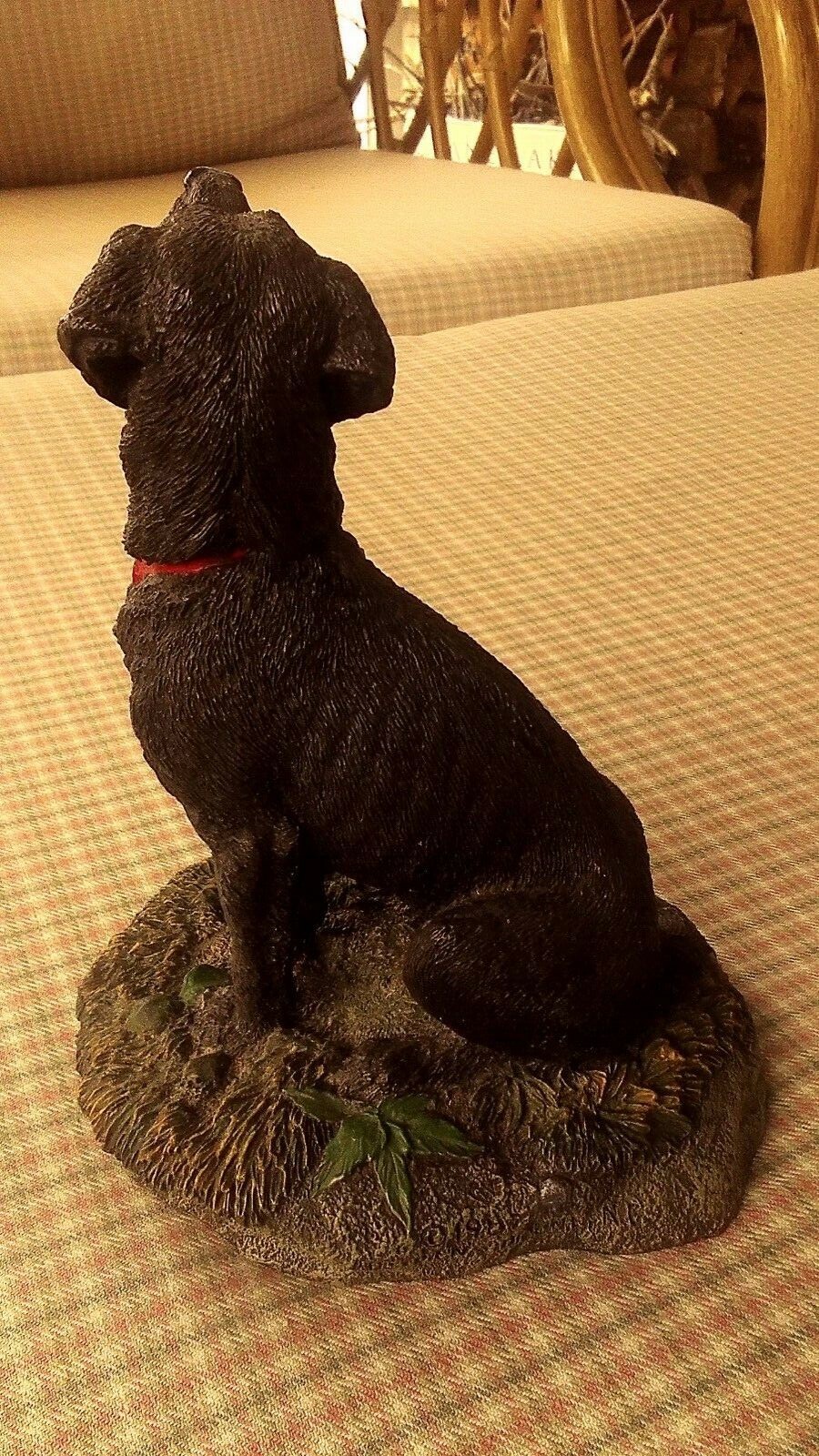 1970 Aus Ben Studios Black Lab Labrador Bronze Dog Charles Earnhardt 1987 #420