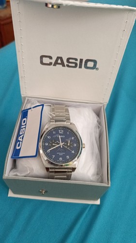 Casio Standard Moon Phase Analog Men's Watch MTP-M300D-2A
