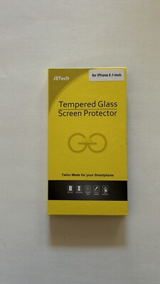 JETech Screen Protector for iPhone 12/12 Pro 6.1'', Tempered Glass Film, 2-Pack