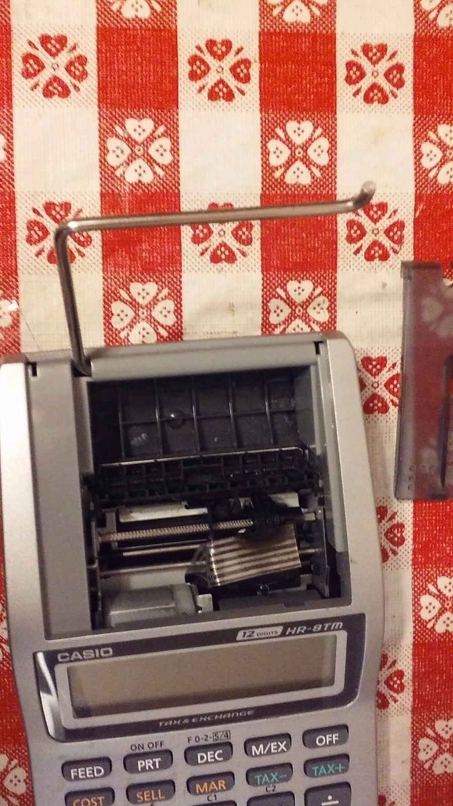 Printing Calculator Casio HR-8TM Plus Desktop Business 7-10/17