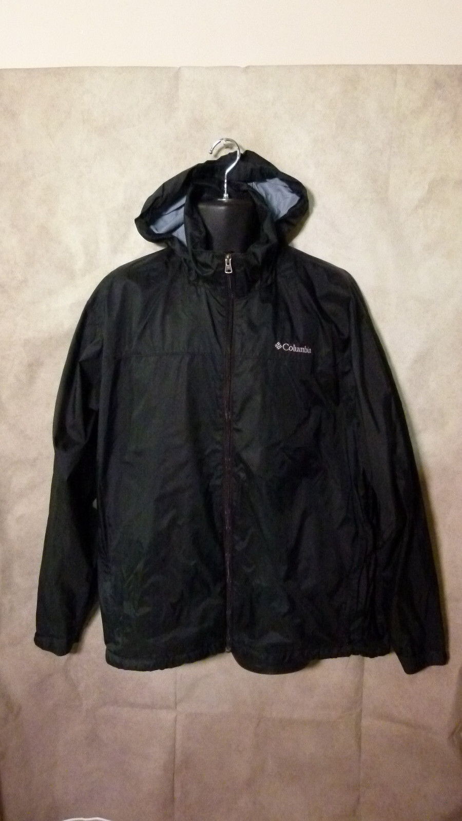 【Anyone more】Folding Hood Windbreaker Classic Logo Youth Lightweight Windbreaker Full Zip Jacket
