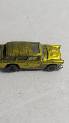 Vintage 1969 Hot Wheels Redline Classic 57 Nomad Spectraflame Olive Green...