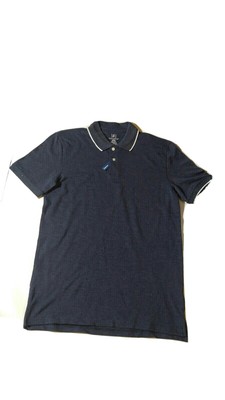 George Button T Shirt S/CH 34-36 Black and White Strips