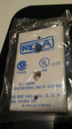 Wall Mount Double Phone Jack ***NEW***