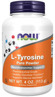 Now Foods Tyrosine Powder 4 унции порошка