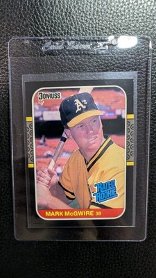 1987 DONRUSS #46 MARK MCGWIRE OAKLAND ATHLETICS