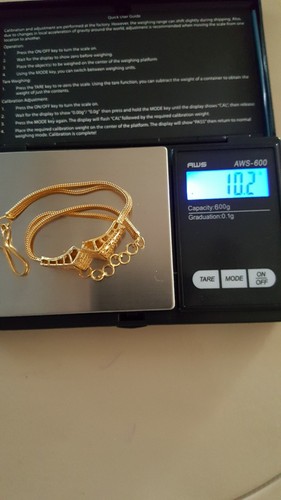 Set of 21k  Middle East  Yellow Gold  - Necklace Bracelet Earrings Ring