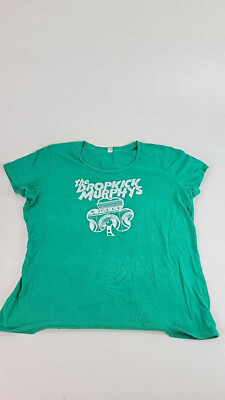 The Dropkick Murphys Single Stitch Tshirt - Women's L Green