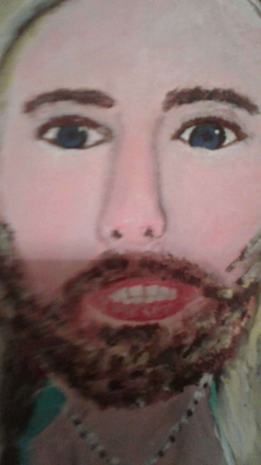 GREGG ALLMAN  PAINTING BY E. SHOOK