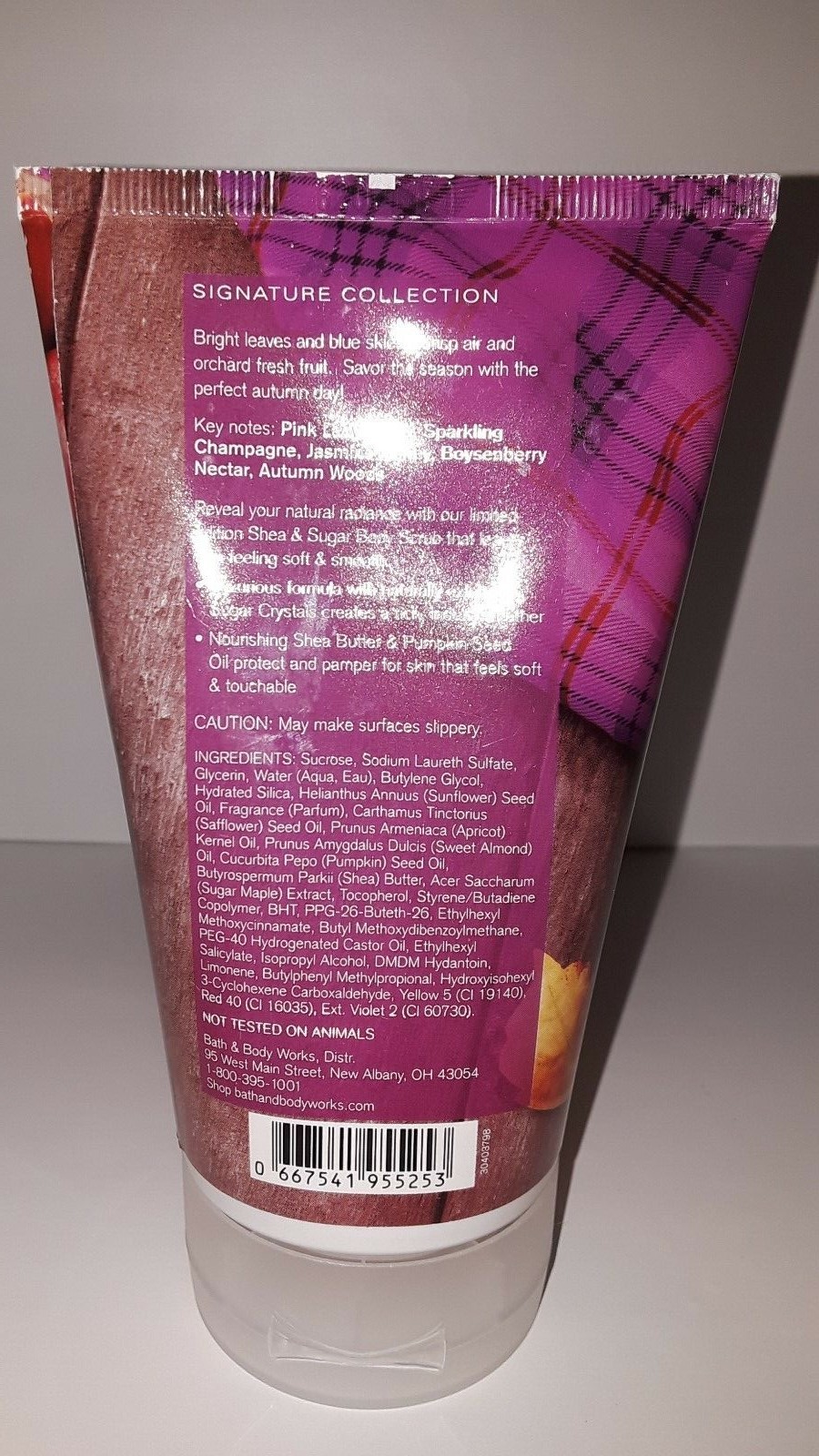 Bath and Body Works Champagne Apple & Honey Shea & Sugar Scrub 8oz Sealed