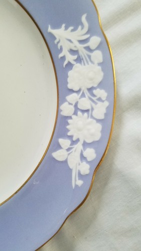 Spode Copelands China Maritime Rose Blue Dinner Plate 10.75