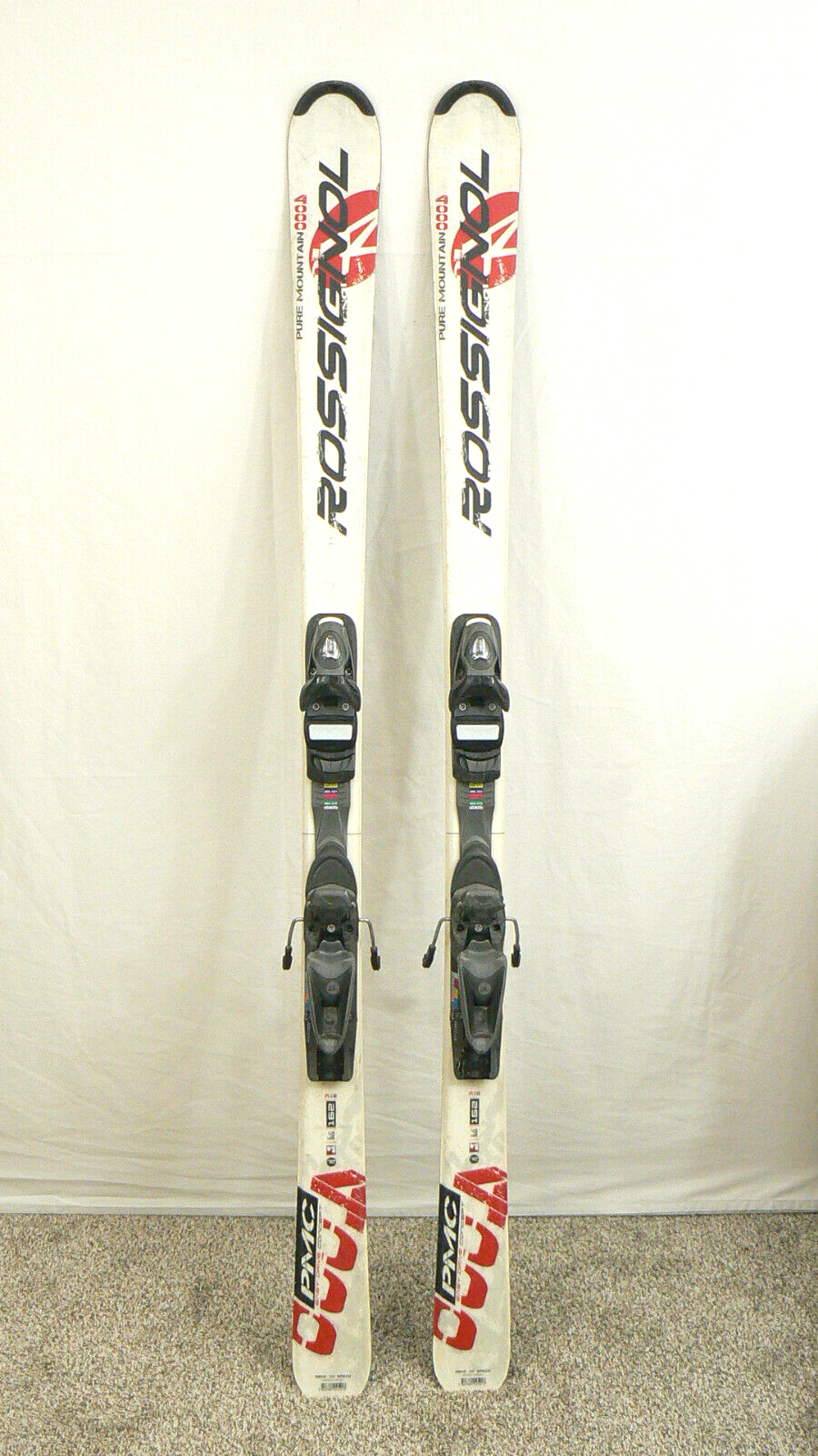 162 cm ROSSIGNOL PURE MOUNTAIN PMC 4000 All Mountain Skis w 162 cm ROSSIGNOL PURE MOUNTAIN PMC 4000 All Mountain Skis w