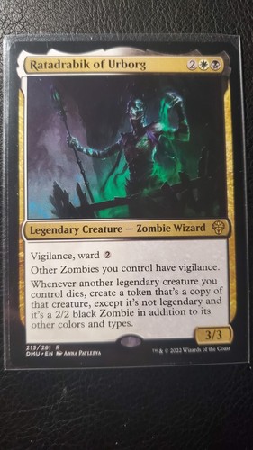 Ratadrabik Of Urborg 213/281 M MTG Dominaria Series | eBay