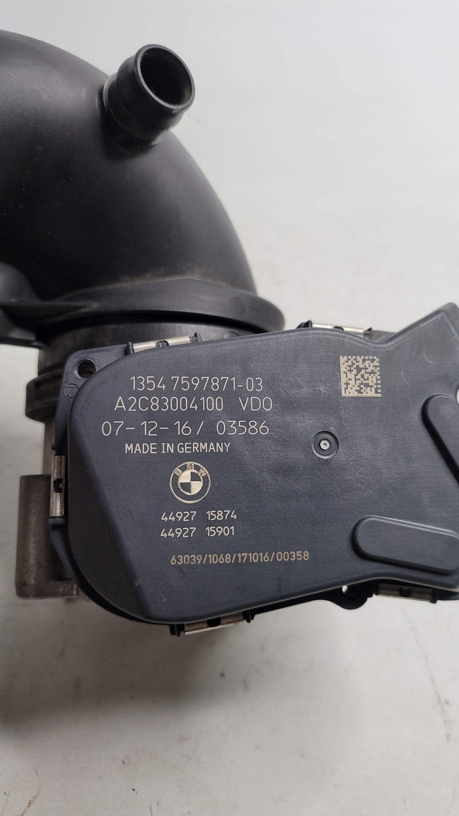 0 Bmw M3 3 SERIES COMP 2017 3L THROTTLE BODY 7597871 image 6