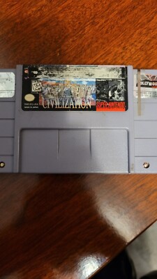 Sid Meier's Civilization (Super Nintendo Entertainment System, 1995) SNES